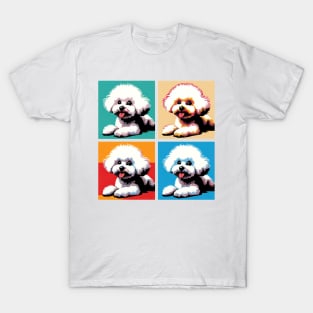 Bichon Frisé Pop Art - Dog Lover Gifts T-Shirt